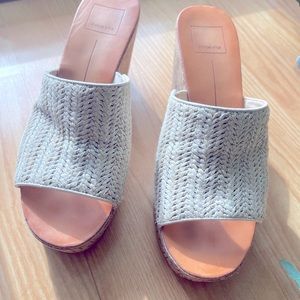 Dolce Vita Cork Slides